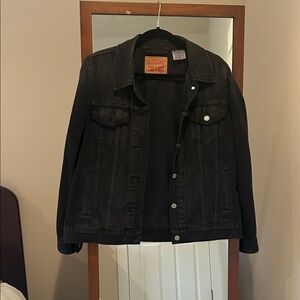Levi's Women’s Charcoal Denim Jacket